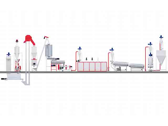 500-2000kg/h Fish Feed Production Line