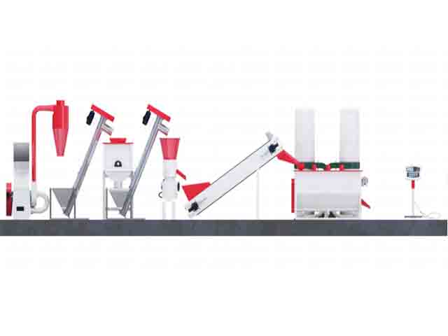 200-1000kg/h Poultry Feed Production Line