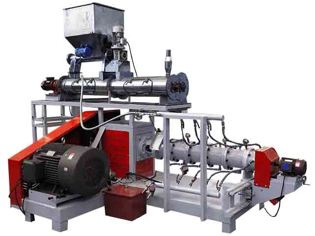 Wet Way Floating Fish Feed Extruder